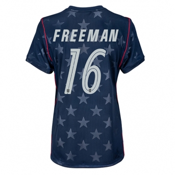 Billige Fotballdrakt Forente stater Alex Freeman #16 Replika Bortedrakt Dame VM 2026 Kortermet